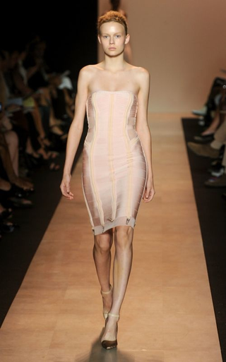 Illustration for article titled Herve Leger's Dresses Will Crush Your Ribs, Beautifully.